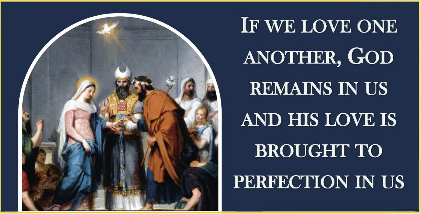 27th sunday in ordinary time - year b - our lady of mount carmel and st athony - if we love one another, God remains in us ...