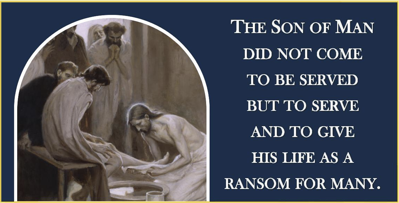 29th Sunday in Ordinary Time - Year B